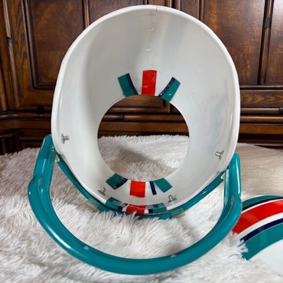 Vintage Miami Dolphins Multi-Purpose Helmet Bowl with Lid - Picture 11 of 16